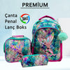 Premium çanta dəsti "Jasmine Star Mermaid" Çanta + Lanç Boks + Penal