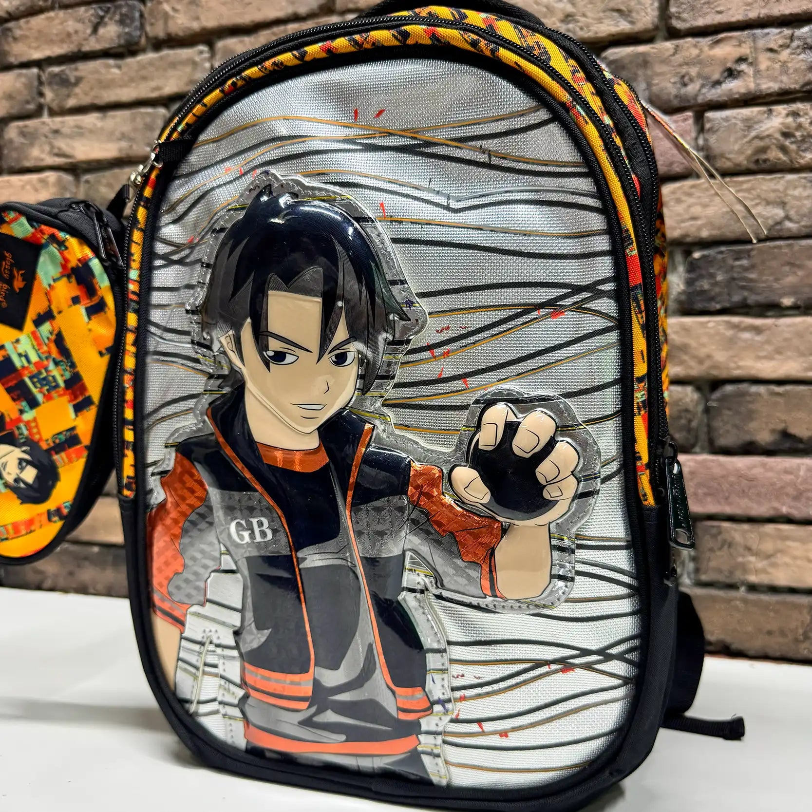 Məkətbli bel çantası dəsti "Glossy Bird Anime" Çanta + Penal