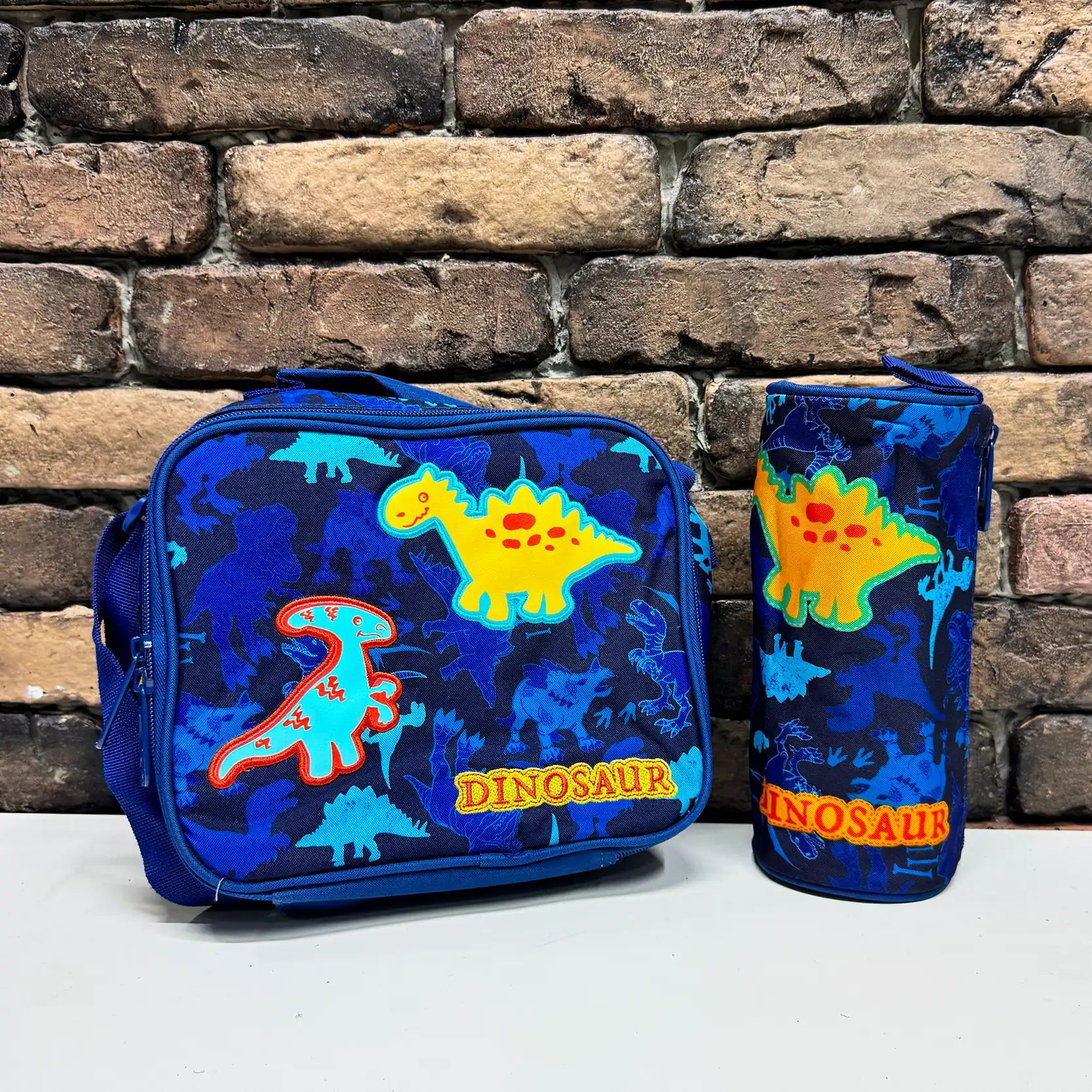 Premium çanta dəsti "Jasmine Star Dinosaur" Çanta + Lanç Boks + Penal