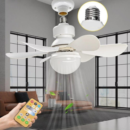 Patrona bağlanan işıqlı tavan sərinkeşi - Ağ 42 sm