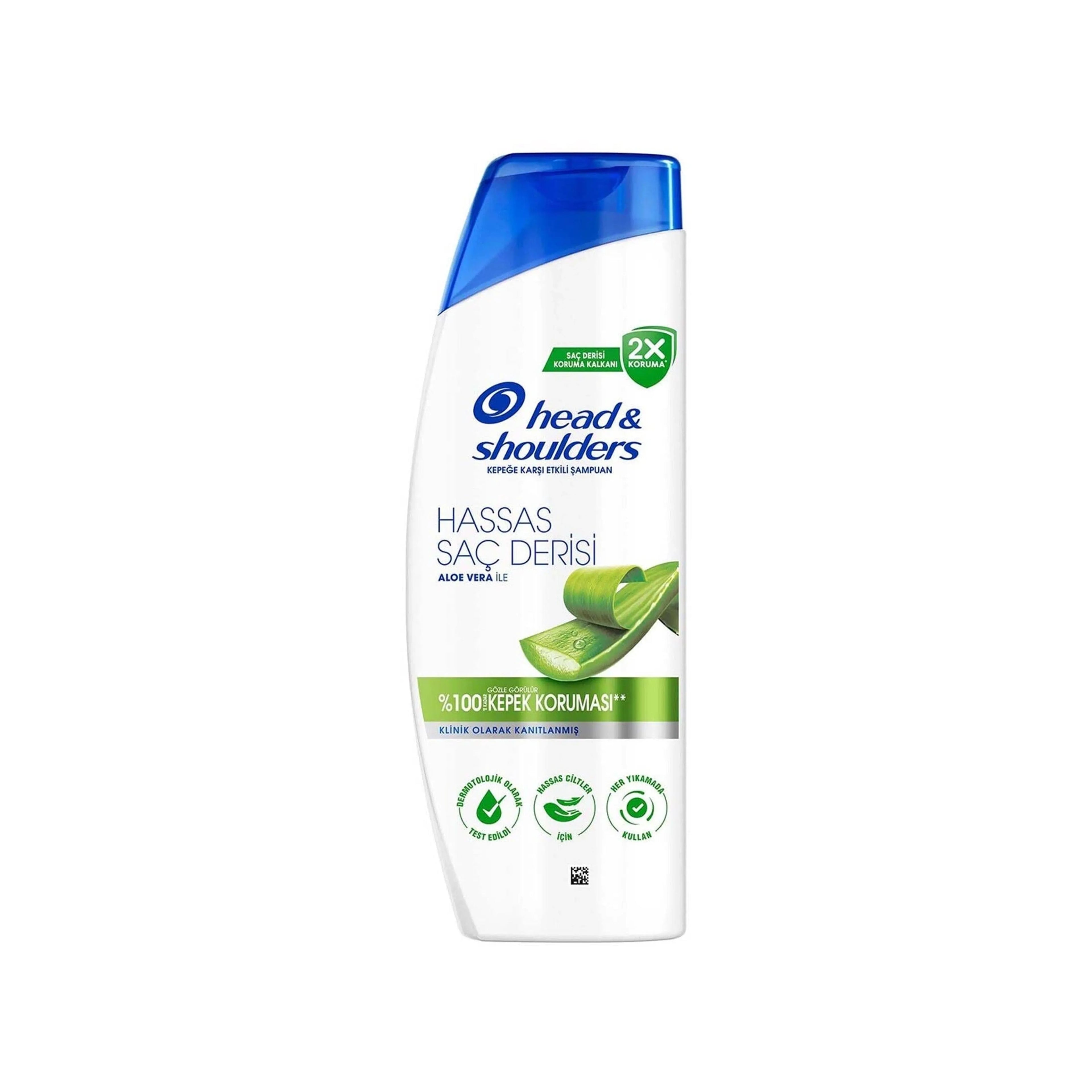 Head & Shoulders Hassas Saç Derisi Şampun Aloe vera, 330 ml
