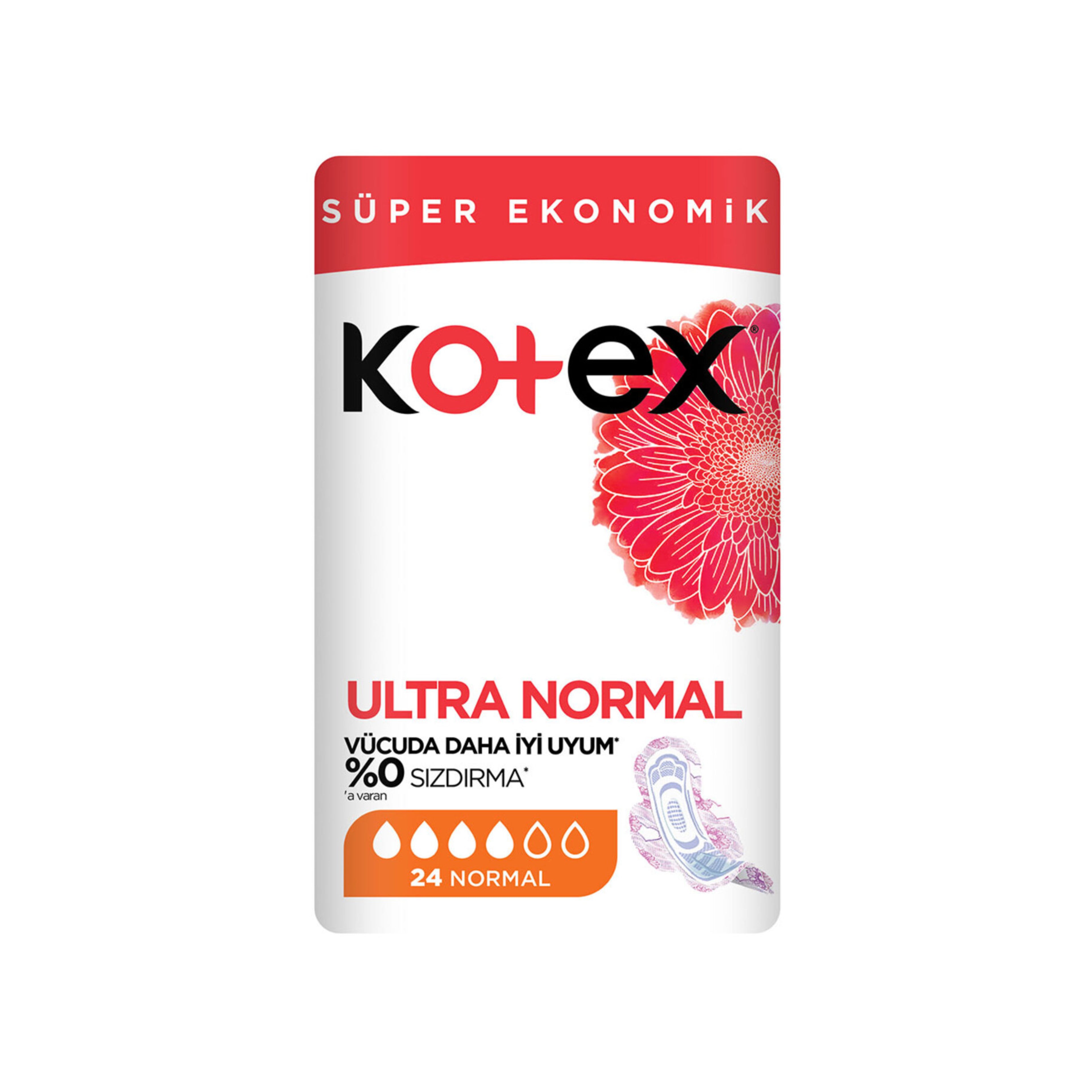 Gigiyenik bezlər Kotex Ultra Normal, 24 əd
