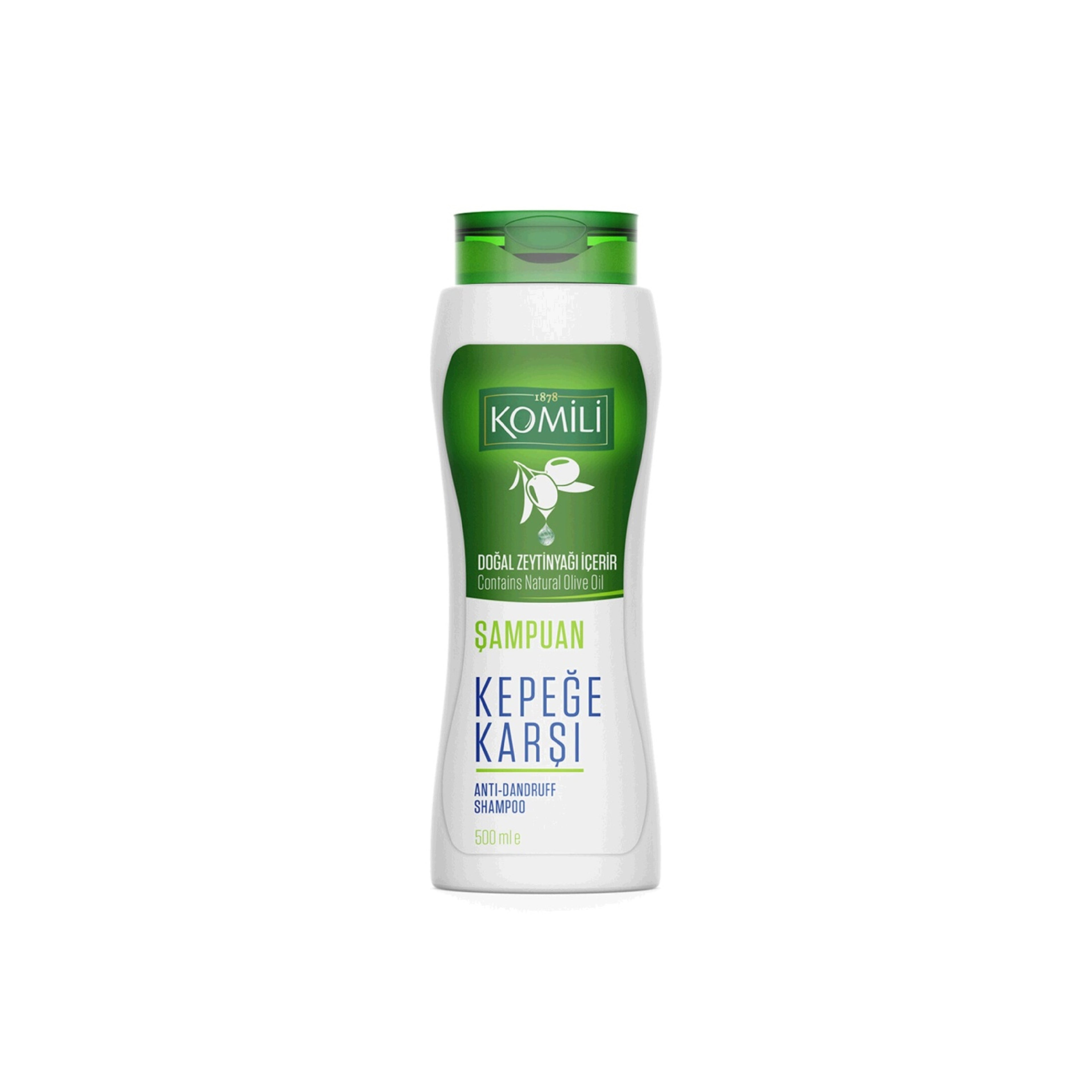 Saç şampunu Komili Kəpəyə Qarşı, 500 ml, Kəpəkli saçlar üçün