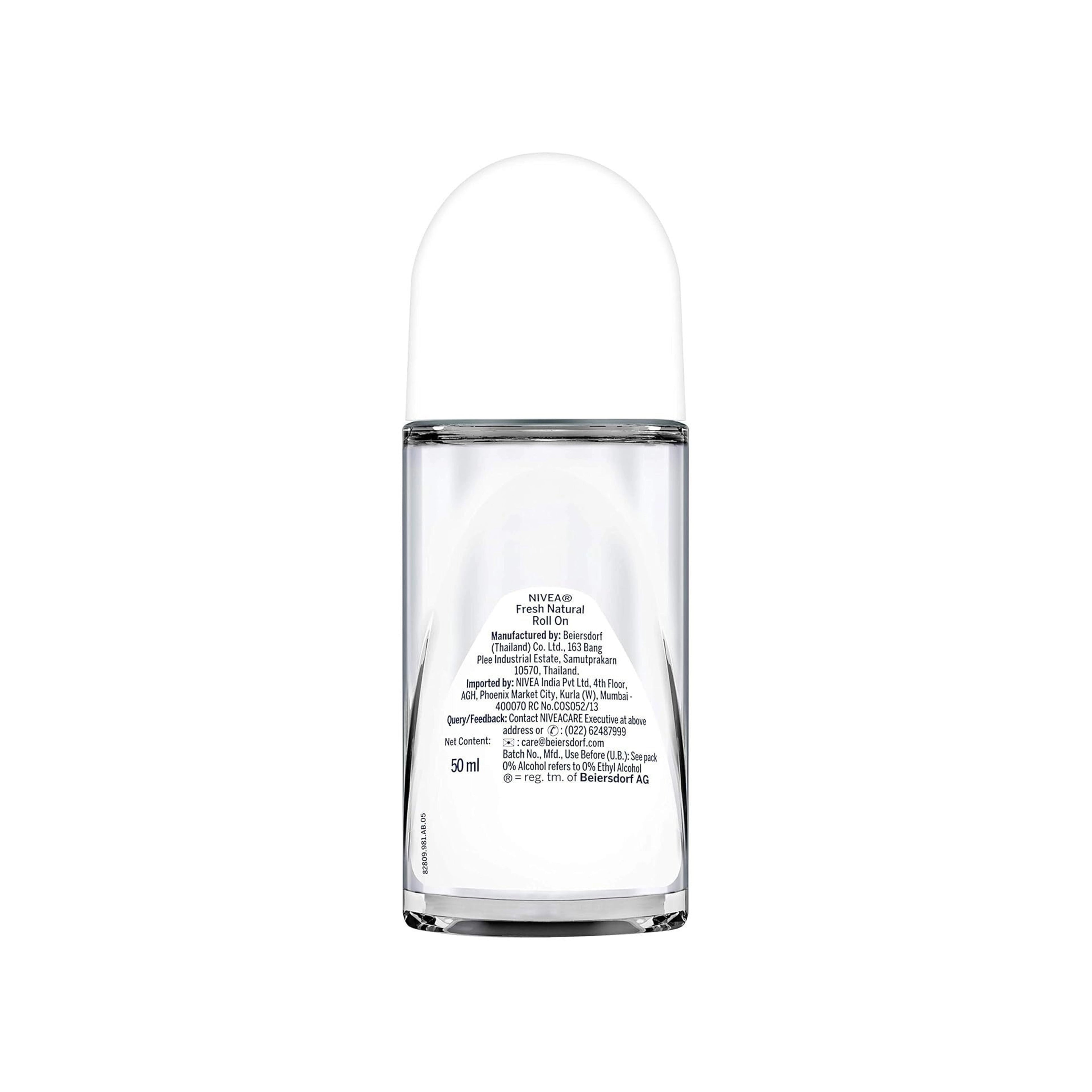 Diyircəkli antiperspirant Nivea Fresh Natural, Qadınlar üçün, 50ml