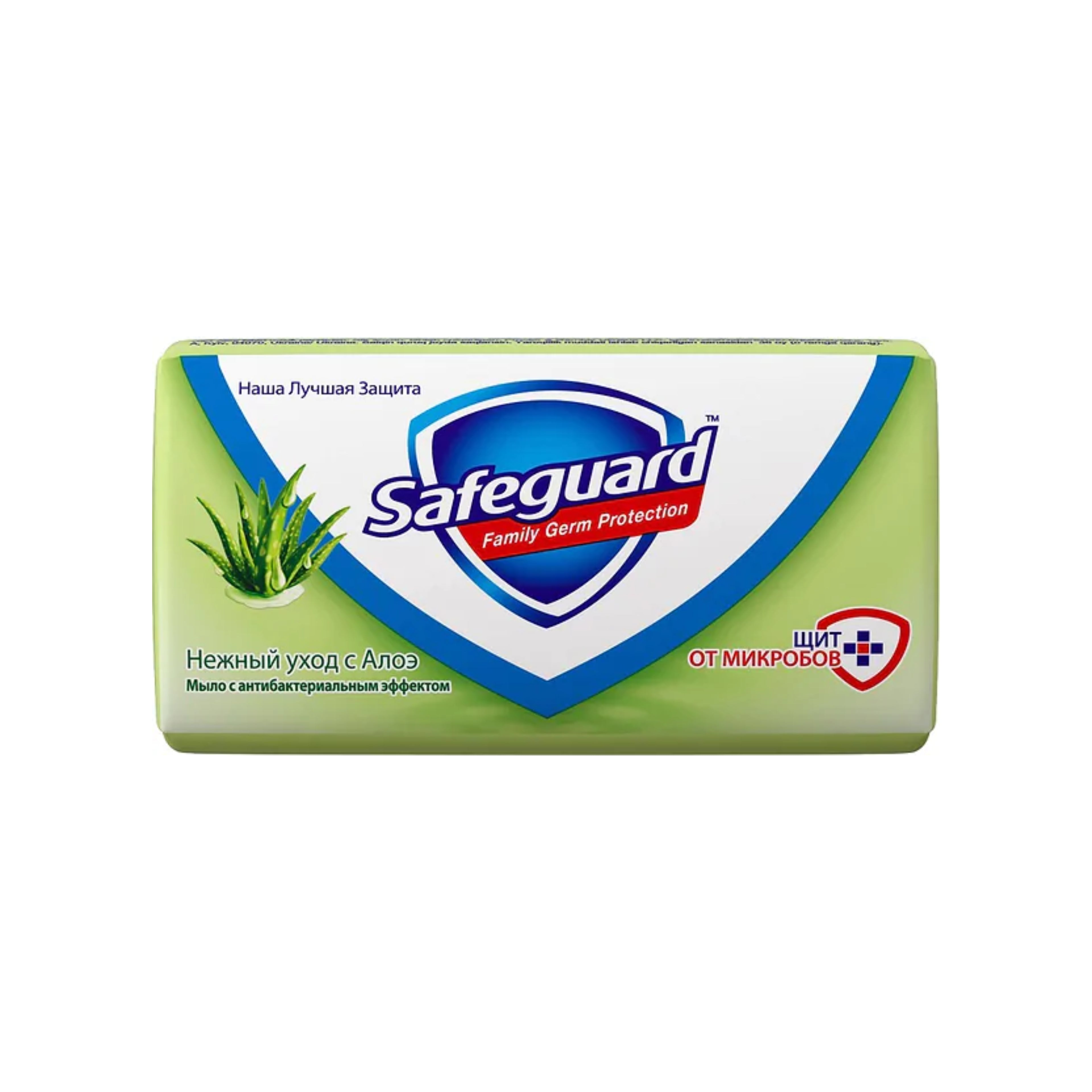 Мыло Safeguard Антибактериальное Алоэ, 125 г