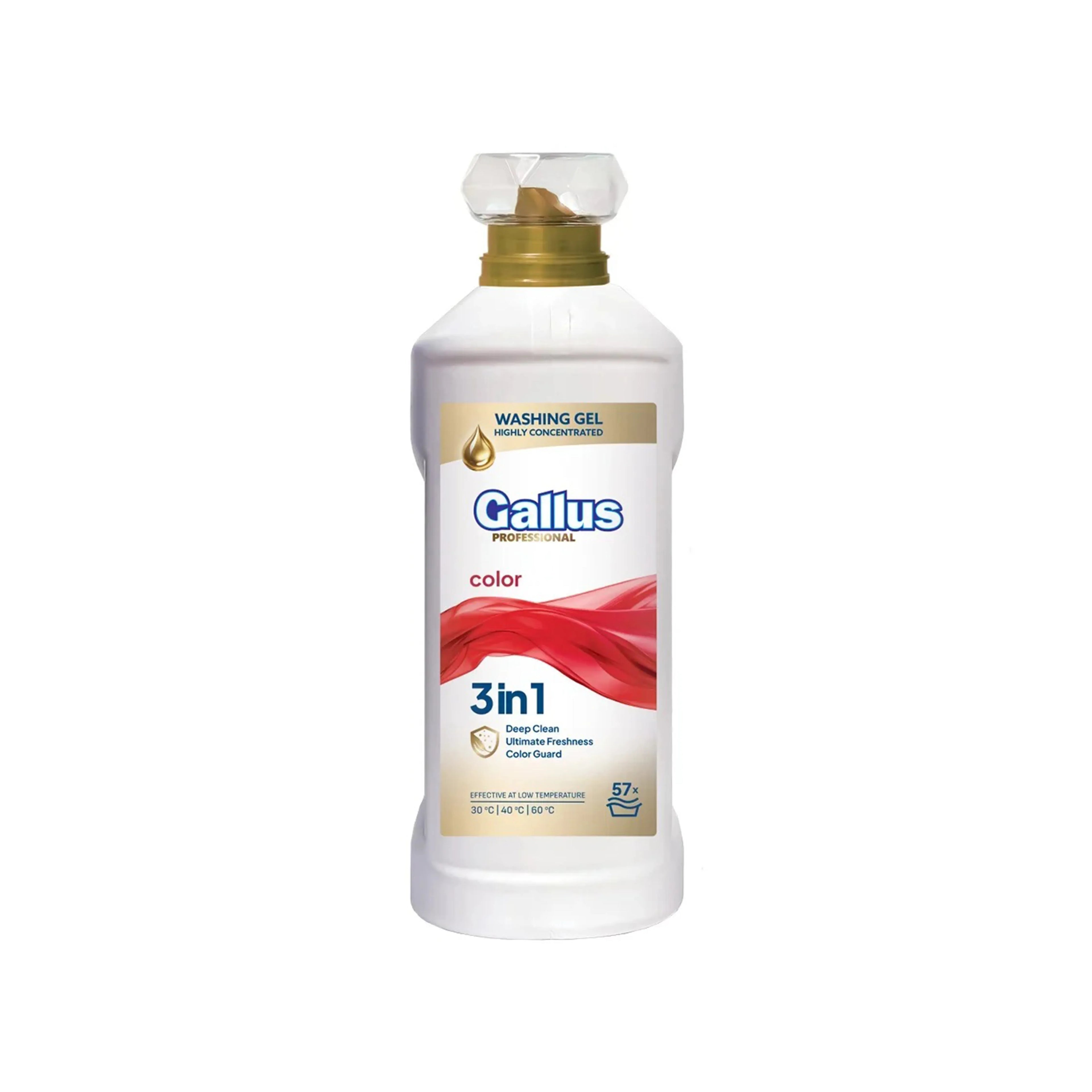 Yuma üçün gel konsentrat Gallus Professional 3 in 1 Rəngli paltarlar üçün konsentrat, 2 L