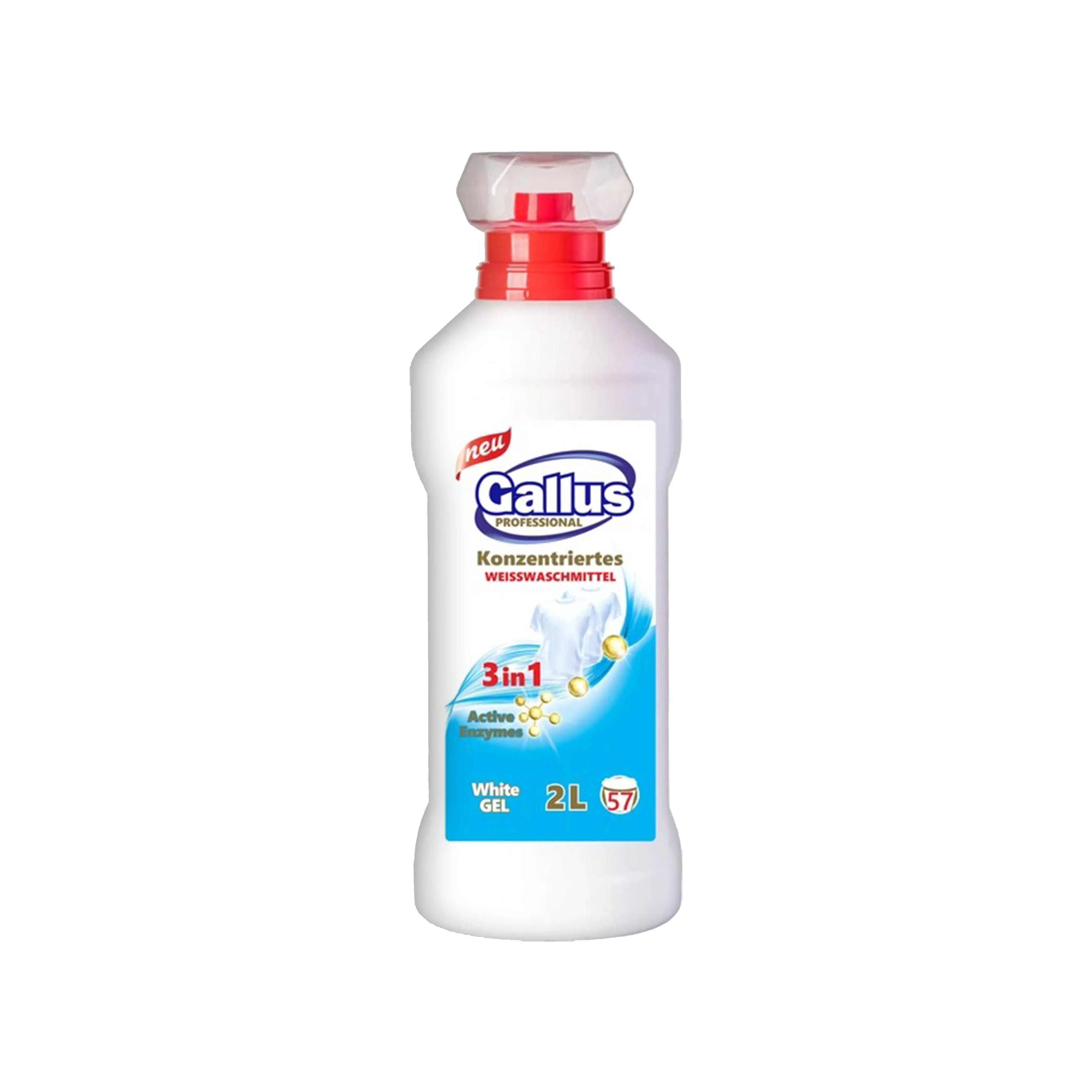 Yuma üçün gel konsentrat Gallus Professional 3 in 1 Ağ paltarlar üçün, 2 L