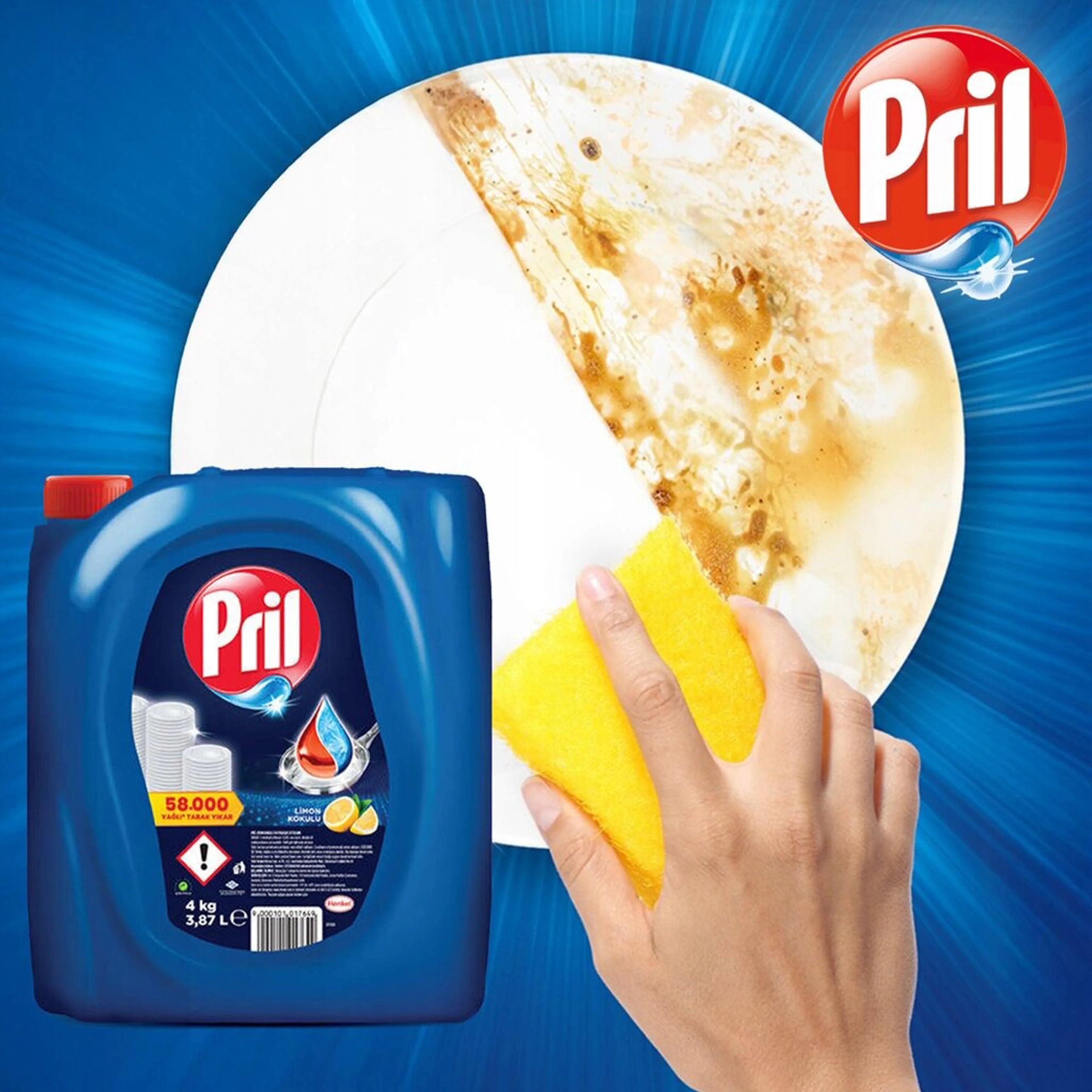 Qabyuyan maye Pril Limon, 3870 ml