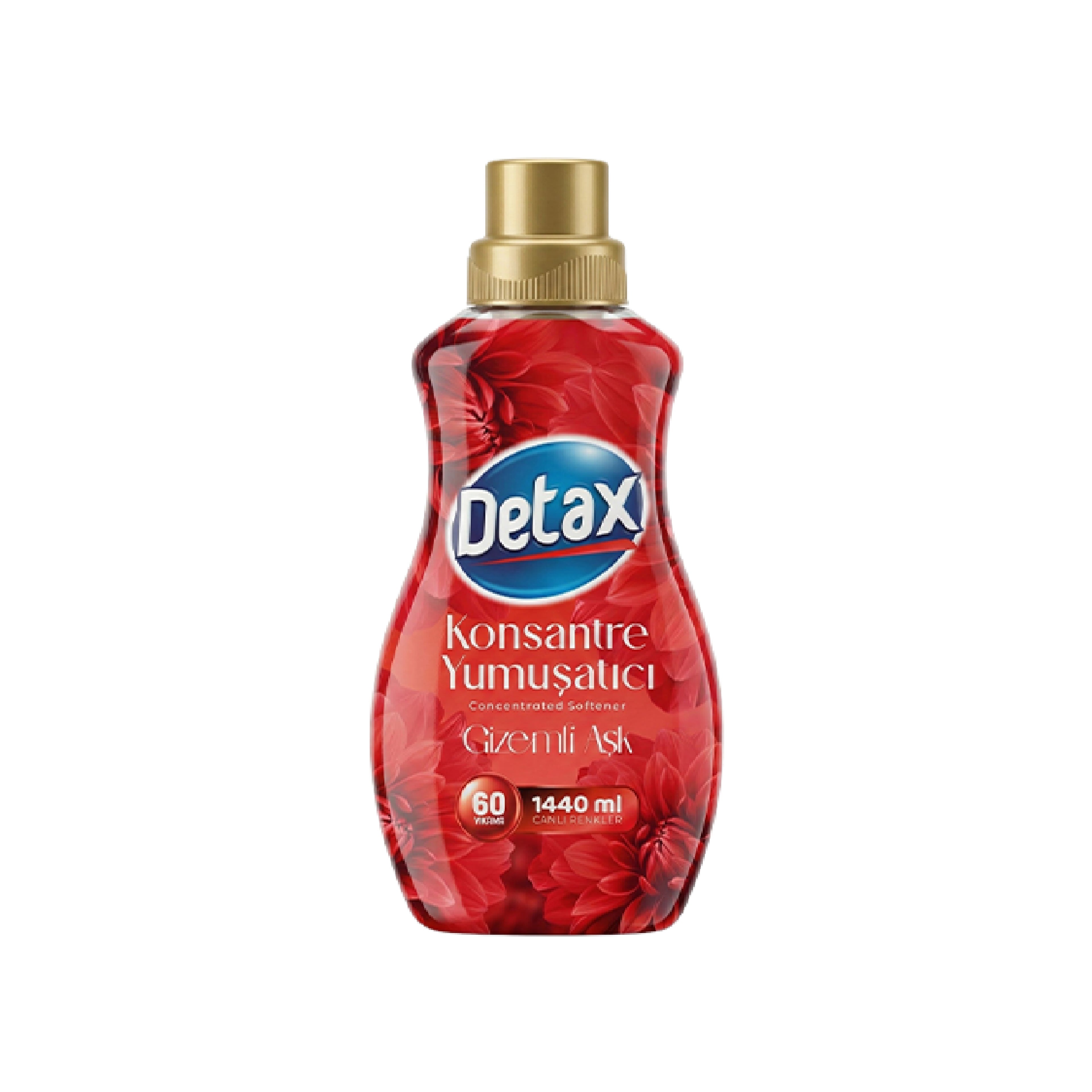 Концентрированный ополаскиватель для белья Detax Red Rose, 1200 мл