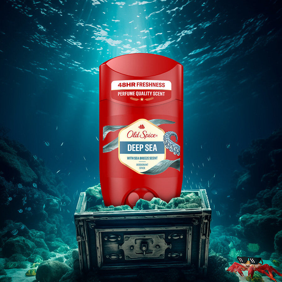 Dezodorant Stik Old Spice Deep Sea, Kişilər üçün, 50ml